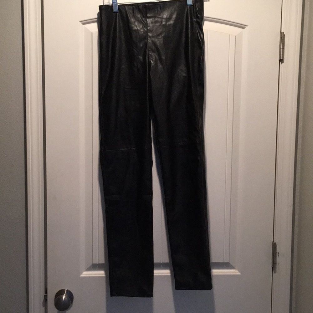 Leather pants size L Impressions Boutique